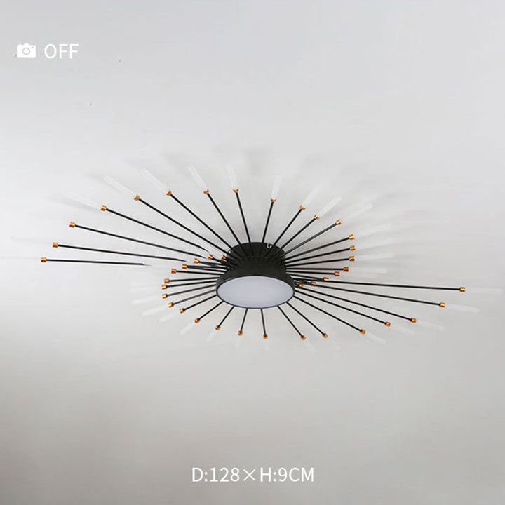 Wesley Modern Home Decoration Firework LED Ceiling Lamp