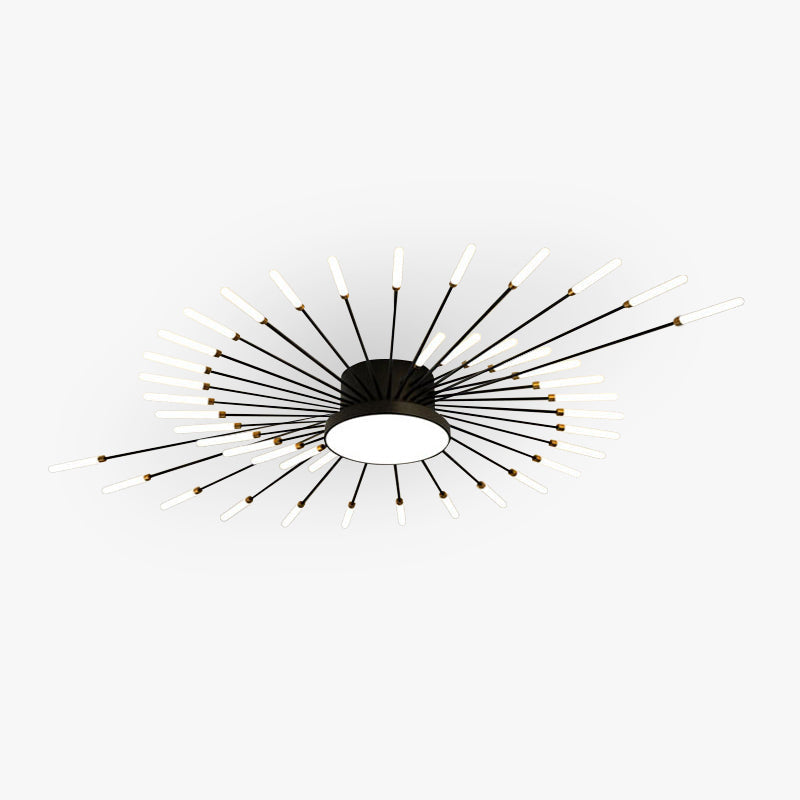 Wesley Modern Home Decoration Firework LED Ceiling Lamp