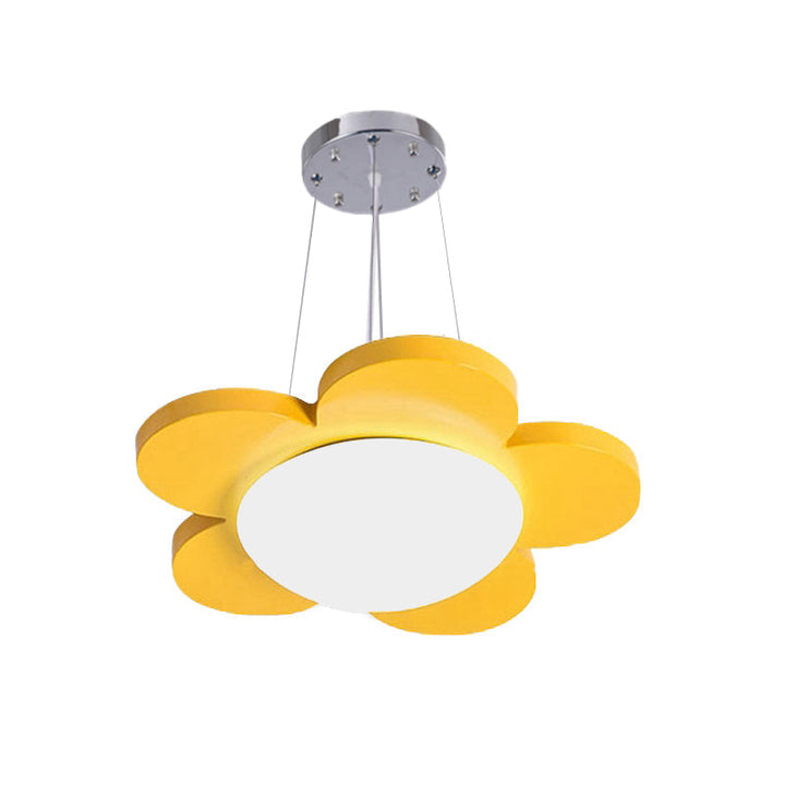 Flower Petal Kids LED Ceiling Light - 15" or 23" Diameter in Multiple Colors