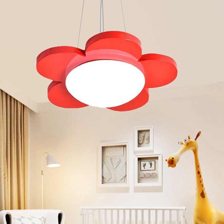 Flower Petal Kids LED Ceiling Light - 15" or 23" Diameter in Multiple Colors