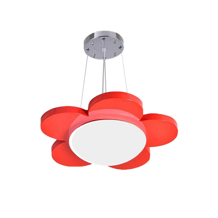 Flower Petal Kids LED Ceiling Light - 15" or 23" Diameter in Multiple Colors