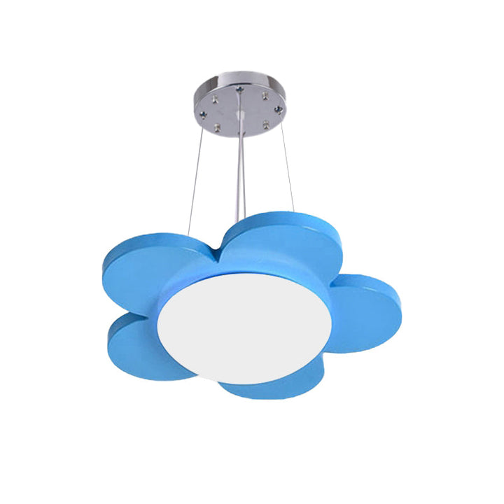 Flower Petal Kids LED Ceiling Light - 15" or 23" Diameter in Multiple Colors