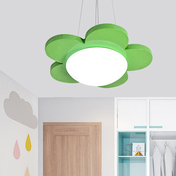 Flower Petal Kids LED Ceiling Light - 15" or 23" Diameter in Multiple Colors