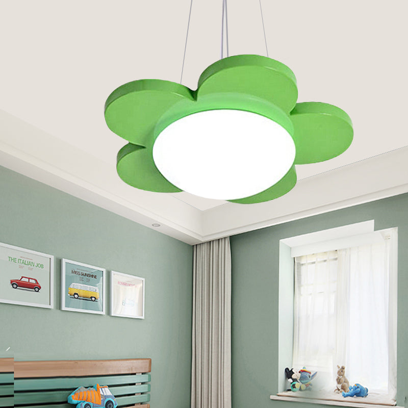 Flower Petal Kids LED Ceiling Light - 15" or 23" Diameter in Multiple Colors