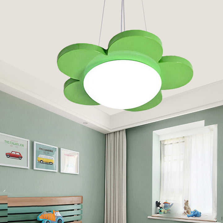 Flower Petal Kids LED Ceiling Light - 15" or 23" Diameter in Multiple Colors
