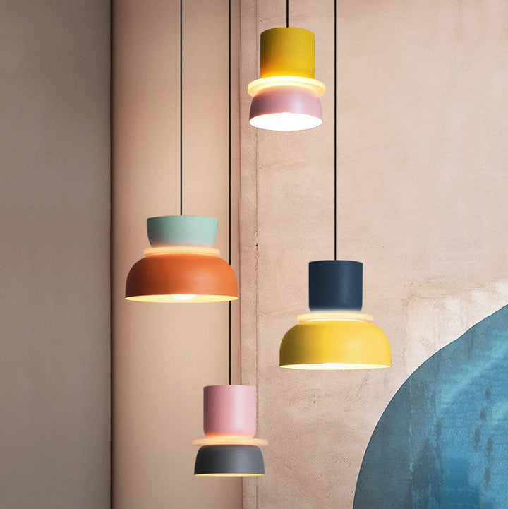 Nordmere Dome Pendant Light | Dual-Tone Nordic Ceiling Lamp