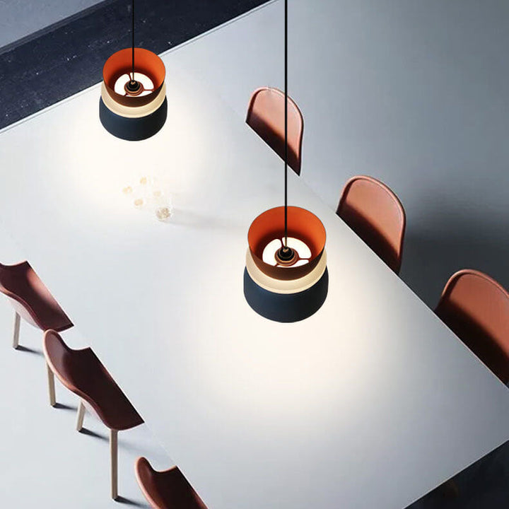 Nordmere Dome Pendant Light | Dual-Tone Nordic Ceiling Lamp
