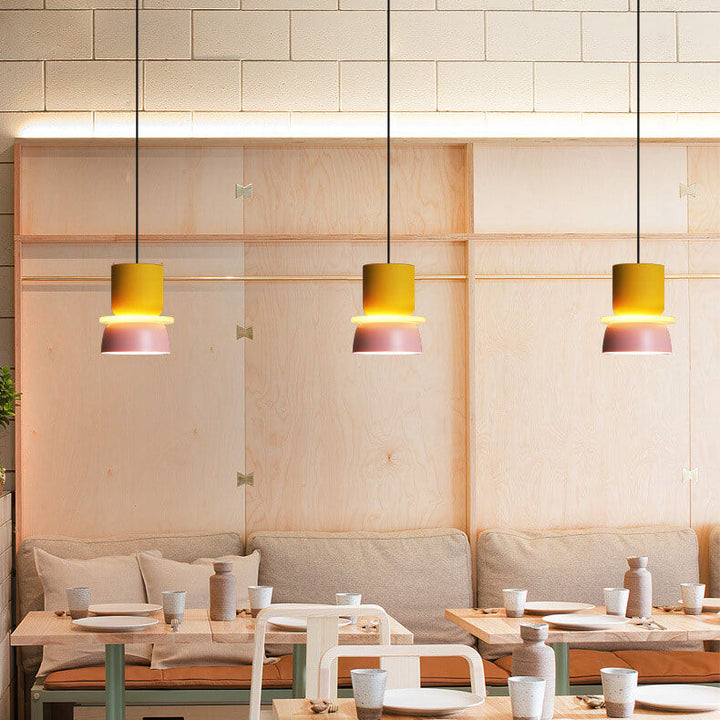 Nordmere Dome Pendant Light | Dual-Tone Nordic Ceiling Lamp