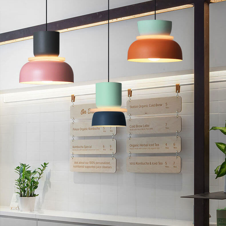 Nordmere Dome Pendant Light | Dual-Tone Nordic Ceiling Lamp