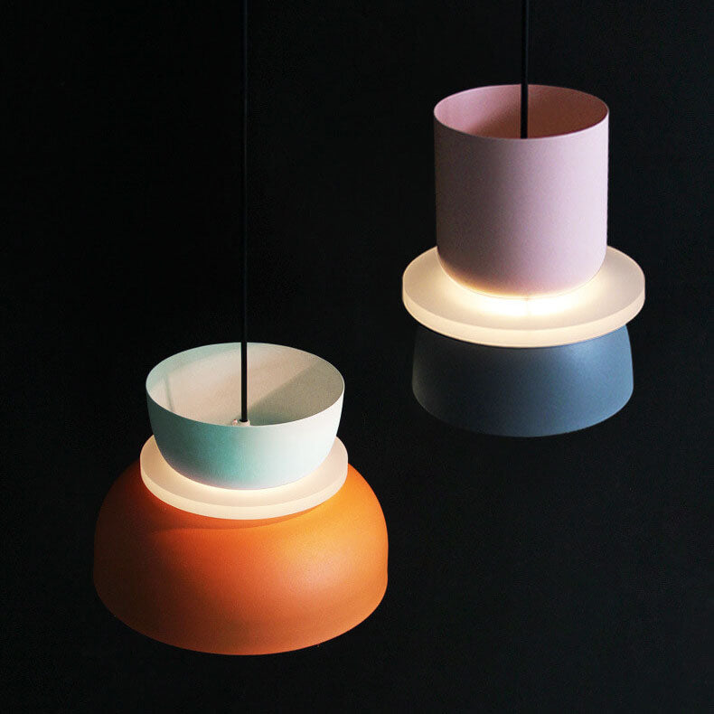 Nordmere Dome Pendant Light | Dual-Tone Nordic Ceiling Lamp