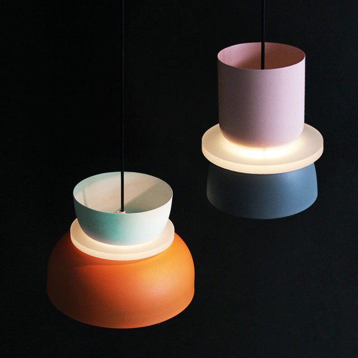 Nordmere Dome Pendant Light | Dual-Tone Nordic Ceiling Lamp