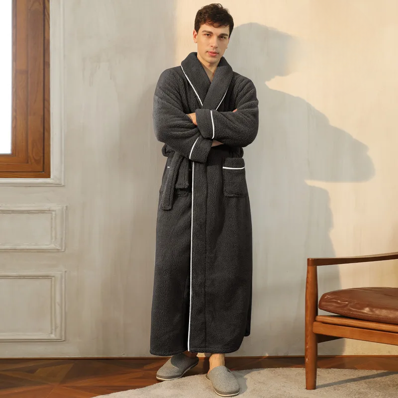 FleeceComfort - Winter Bathrobe in Flannel