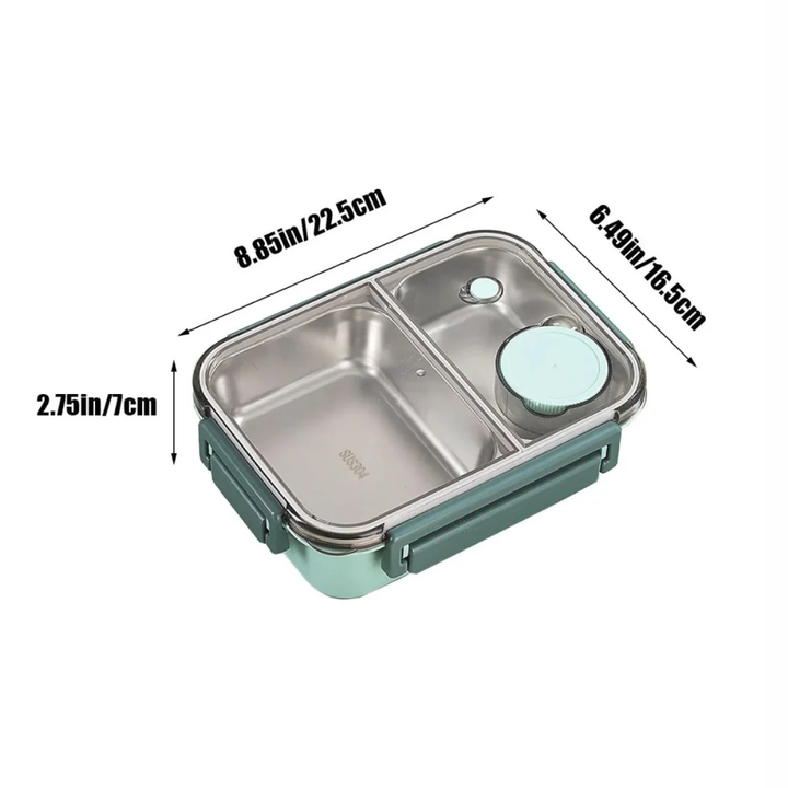 Premium Stainless Steel Insulated Lunch Container with Leak-Proof Seal