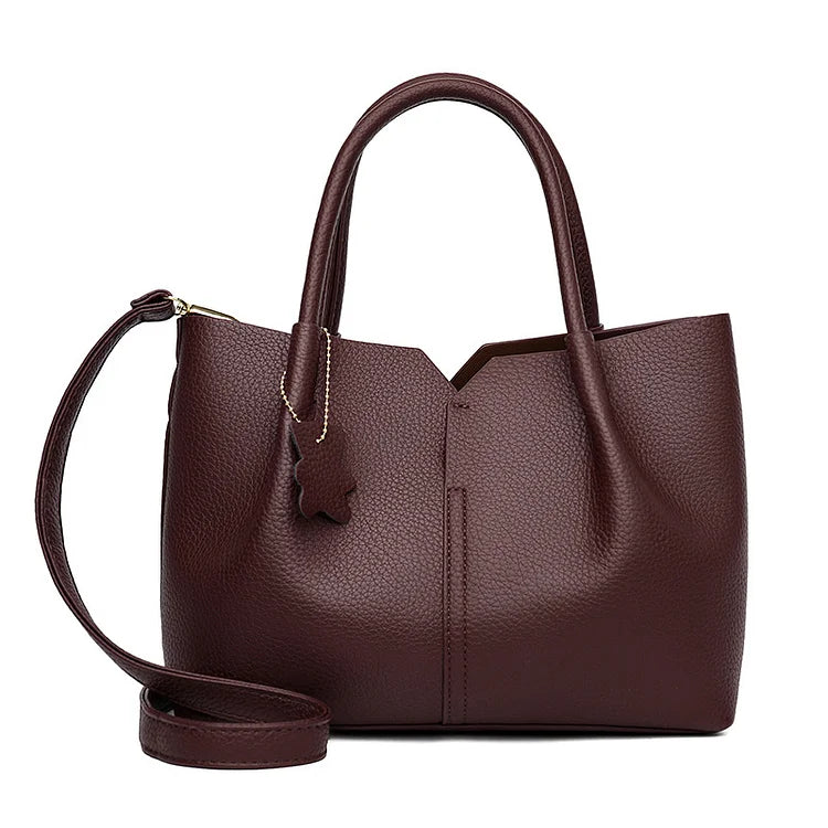 Ravenna – Vegan Leather Shoulder Bag, Work Bag