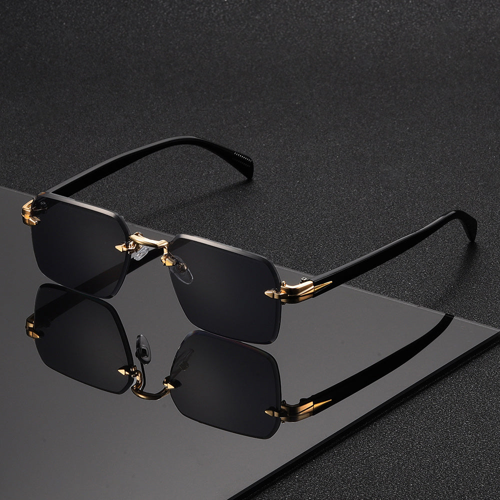 Rimless Square Glasses for Men – Elegance and Comfort in One