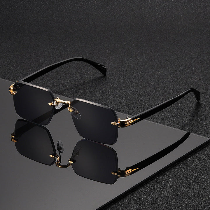 Rimless Square Glasses for Men – Elegance and Comfort in One