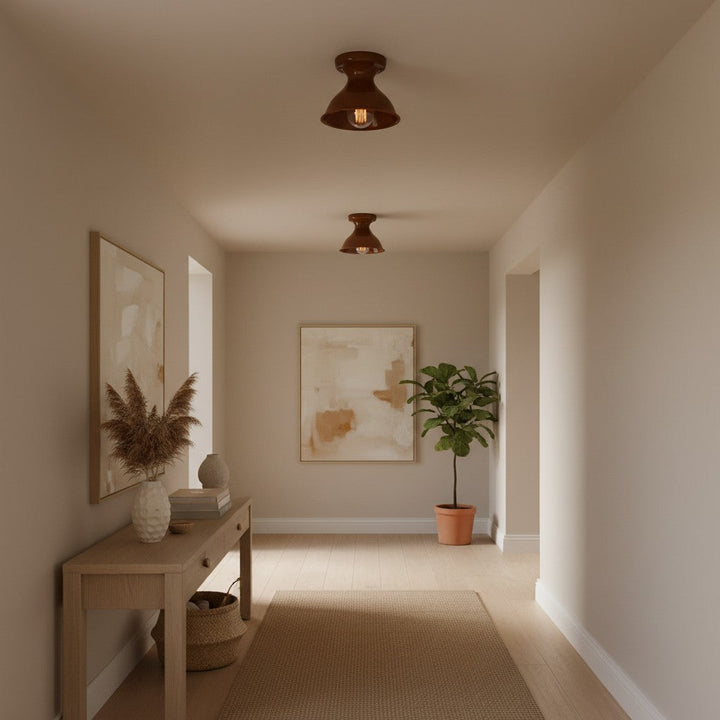 Jenna Modern Colorful Ceramic Ceiling Lamp