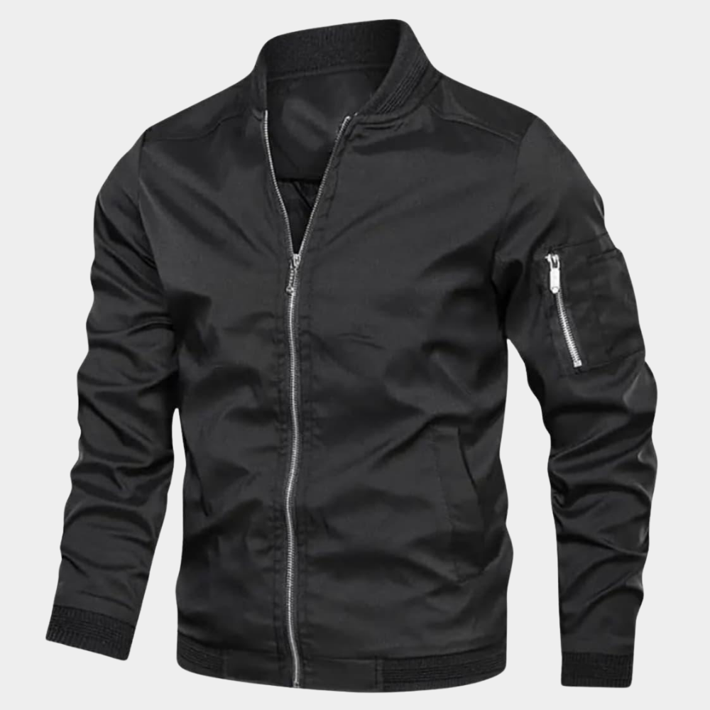 Silvan | Mens Classic Summer Bomber Jacket — Lightweight Bomber in 4 Colors S–3XL | Westmere