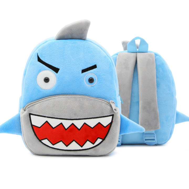 Plush Animal Character Backpack for Kids – Cute Cartoon Design