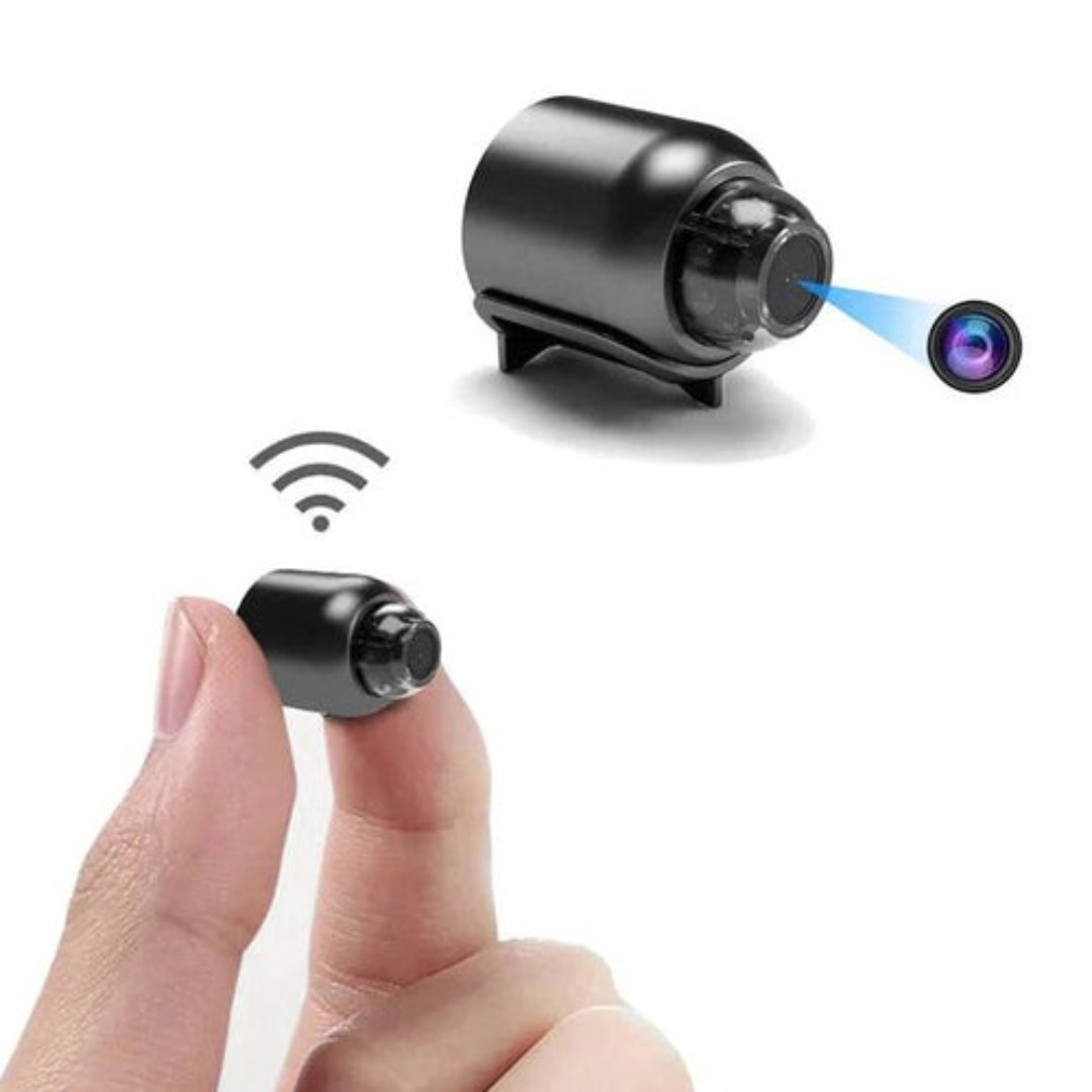 Compact 1080P WiFi Security Camera with Night Vision & Remote Access