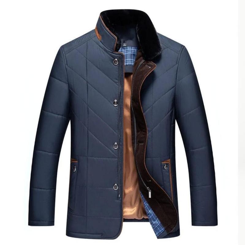 Harley | Mens Premium Warm Coat — Classic Winter Coat in 3 Colors L–3XL | Westmere