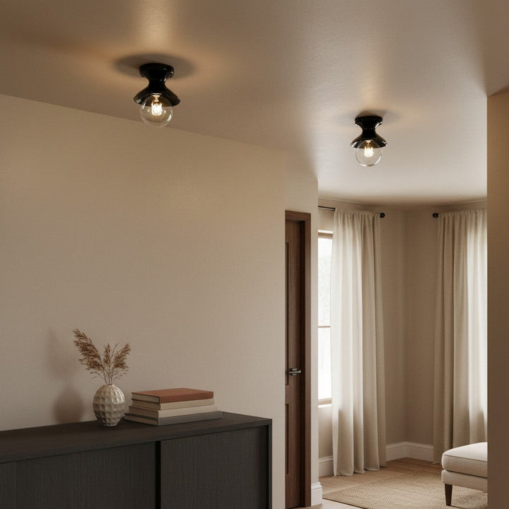 Jenna Modern Colorful Ceramic Ceiling Lamp