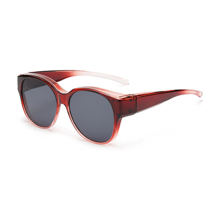 Oversized Polarized Fit-Over Sunglasses with UV400 Protection