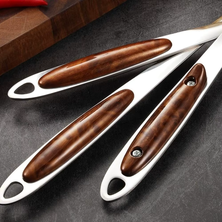 Professional Stainless Steel Cooking Utensil Set - 7 Piece Kitchen Tools