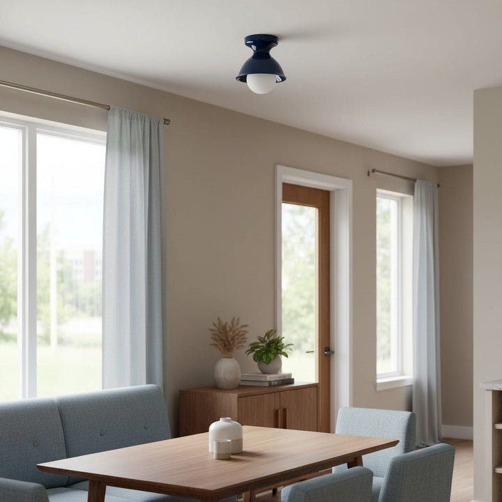 Jenna Modern Colorful Ceramic Ceiling Lamp