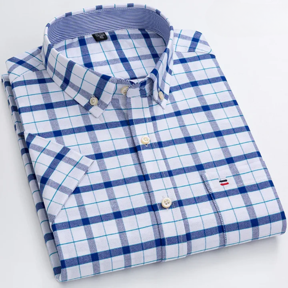 Brent – Classic Cotton Shirt with Pattern