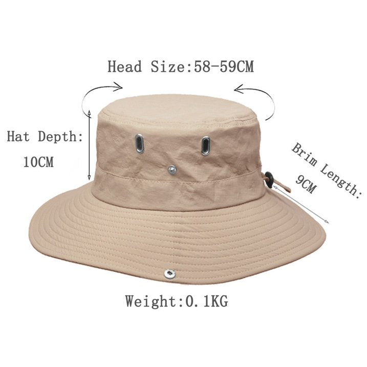 SUNSAFE Hat – Ventilated sun hat with UV protection for outdoor adventures