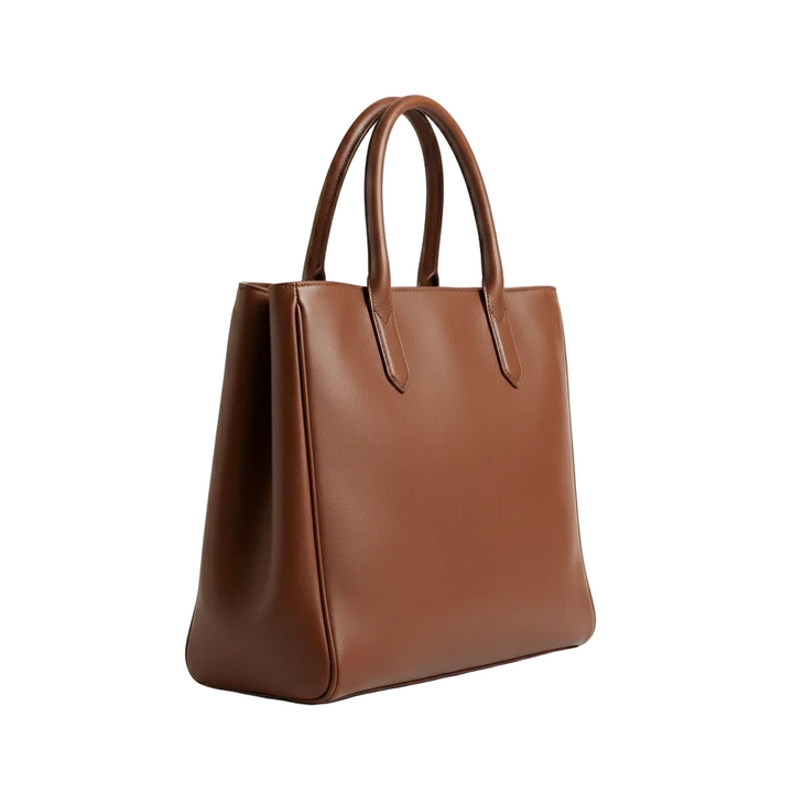 Women’s Classic Structured Tote Bag with Top Handles