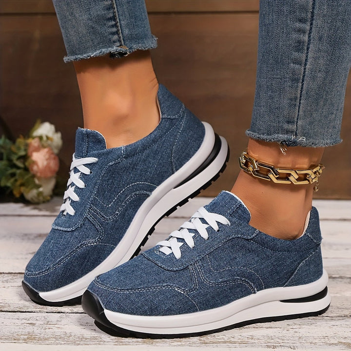 Classic Lace-Up Low-Top Sneaker for Women