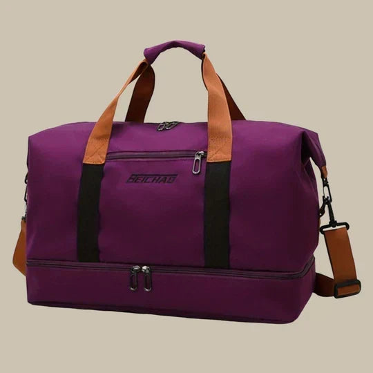 Modern Traveler Duffel Bag - Spacious Design for Travel and Gym