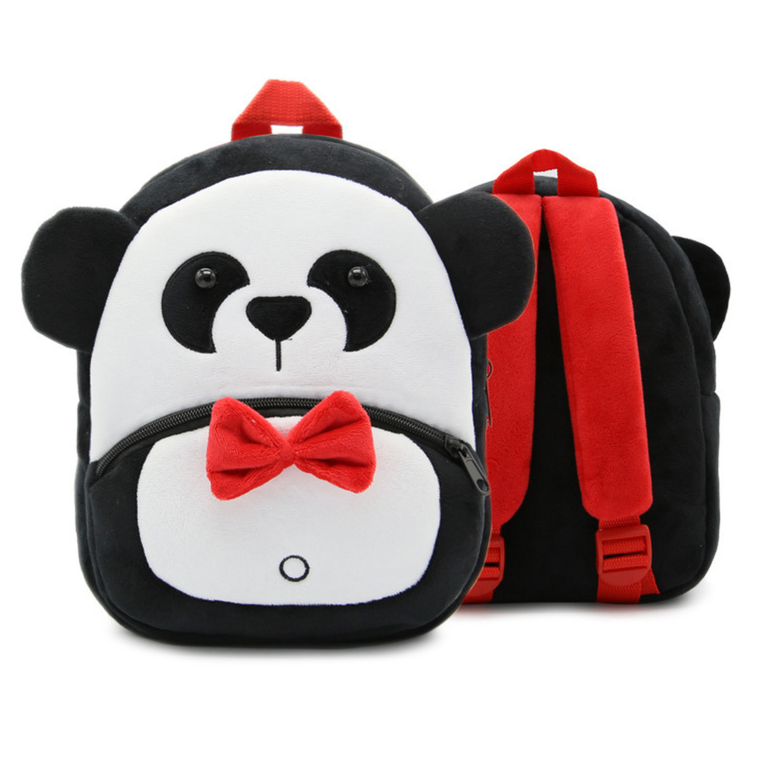 Plush Animal Character Backpack for Kids – Cute Cartoon Design