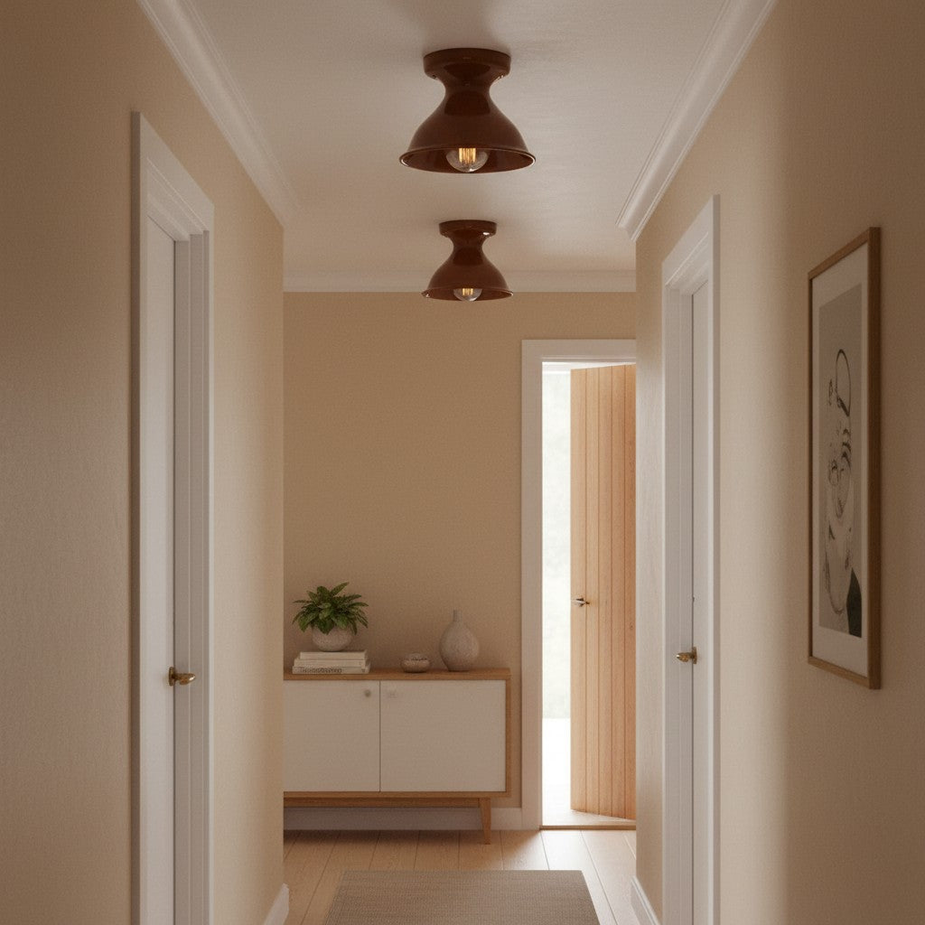 Jenna Modern Colorful Ceramic Ceiling Lamp