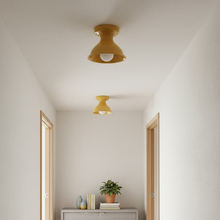 Jenna Modern Colorful Ceramic Ceiling Lamp