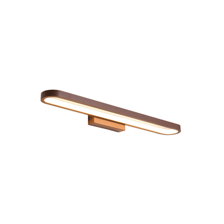 Modern Minimalist Circular Aluminum Vanity Light LED Mirror Front Wall Lamp for Bathroom