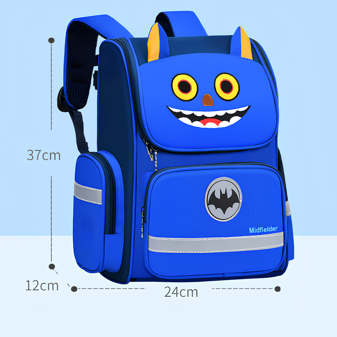 Colorful Printed Elementary School Backpack for Grades 1-6