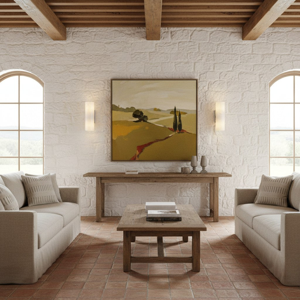 Doran Modern Elegant Alabaster Tube Sconce