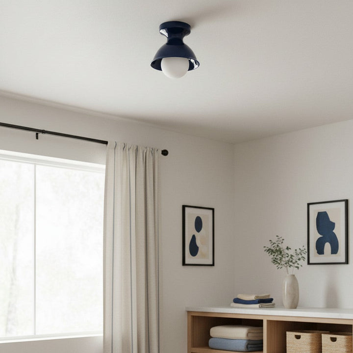 Jenna Modern Colorful Ceramic Ceiling Lamp