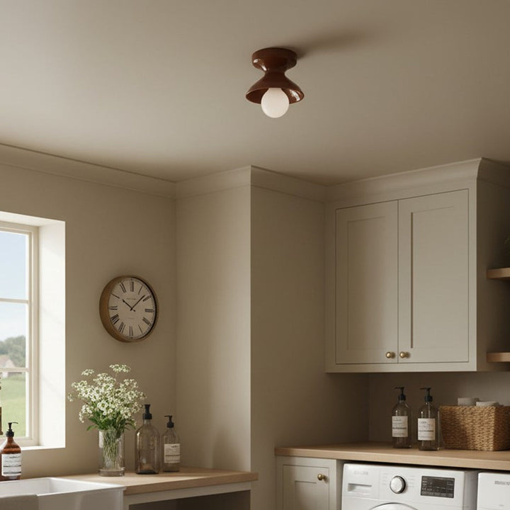 Jenna Modern Colorful Ceramic Ceiling Lamp
