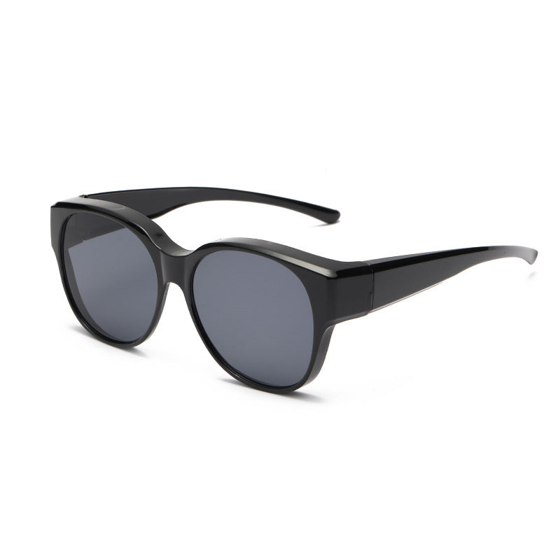 Oversized Polarized Fit-Over Sunglasses with UV400 Protection