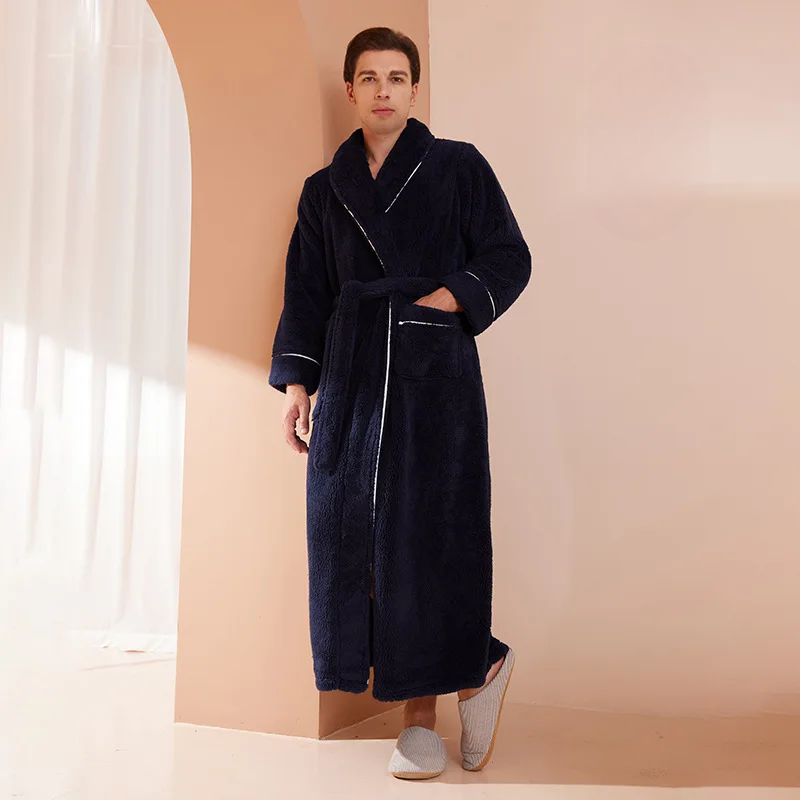 FleeceComfort - Winter Bathrobe in Flannel