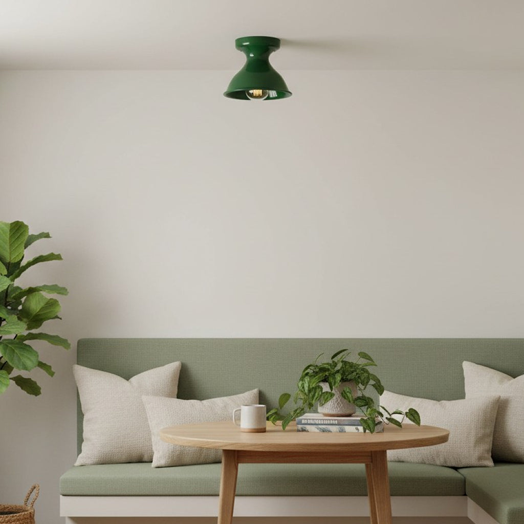 Jenna Modern Colorful Ceramic Ceiling Lamp