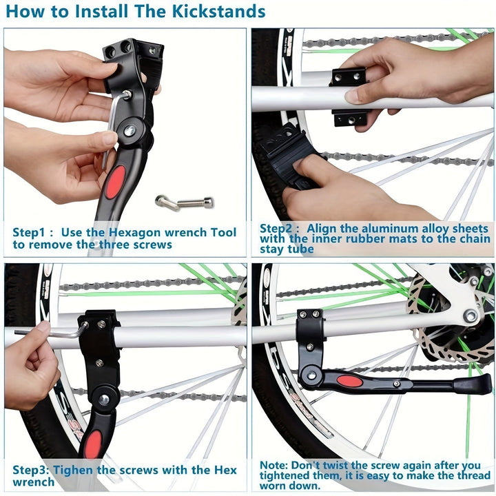 Adjustable Bicycle Stand – Stable Side Support for a Secure Parking Spot