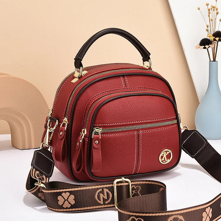 Kova – Small Crossbody Bag, Multi-Pocket Shoulder Bag