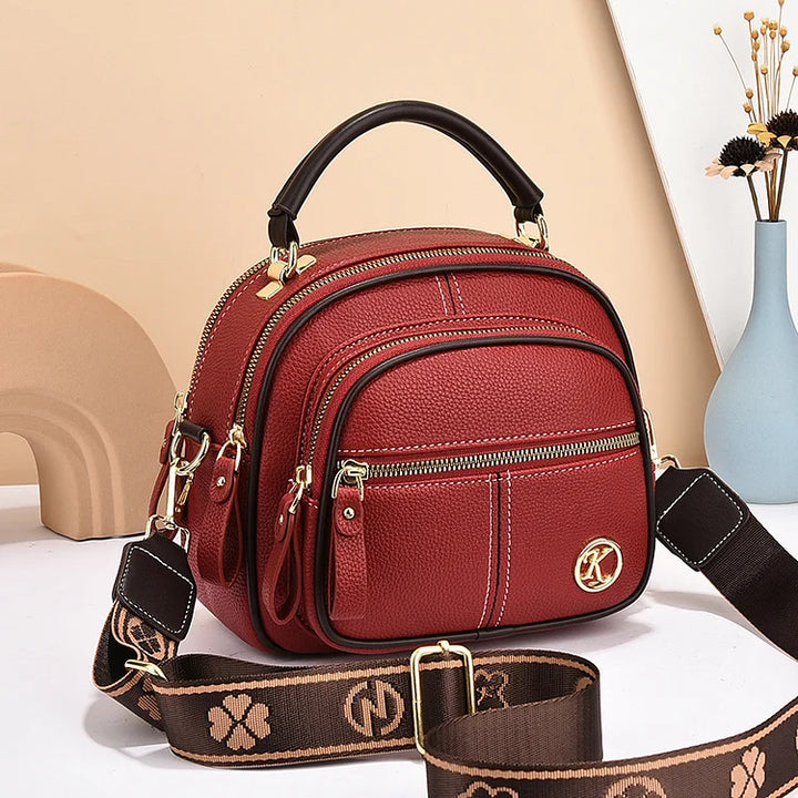 Kova – Small Crossbody Bag, Multi-Pocket Shoulder Bag