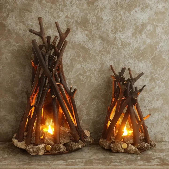 GlowWood™ | My rustic warmth with soothing ambient light