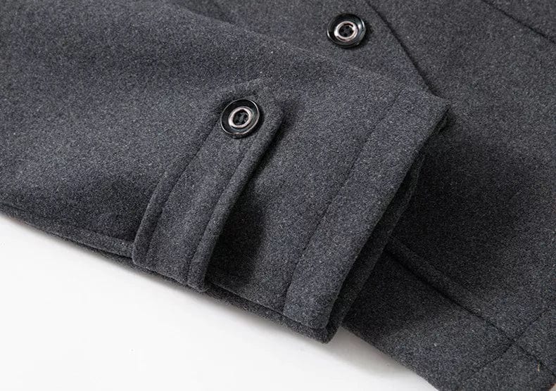 Dannie | Mens Lined Winter Coat with Layered Collar — Warm Winter Coat in 3 Colors S–3XL | Westmere